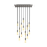 Hanglamp boven eettafel 14x E27 Set 67,5 cm