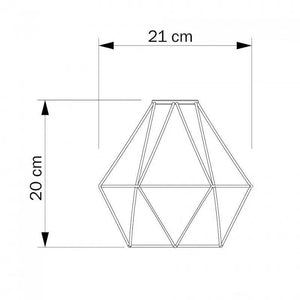 Hanglamp industrieel zwart kooi ' Nordlux Tees' E27 fitting - FOIR