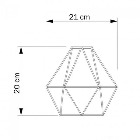 Hanglamp industrieel zwart kooi ' Nordlux Tees' E27 fitting - FOIR