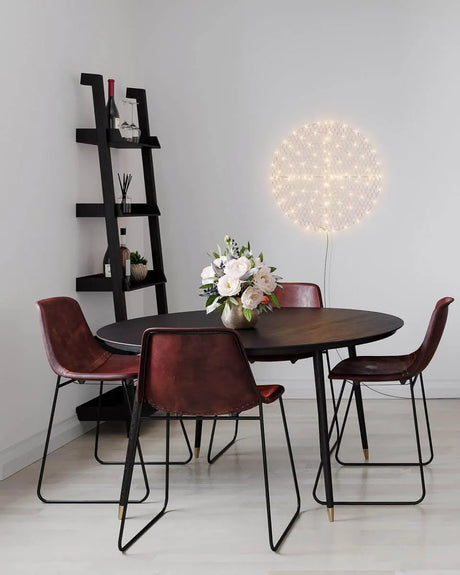 Zwarte LED wandlamp met schakelaar en dimmer By Rydens Hayden - FOIR