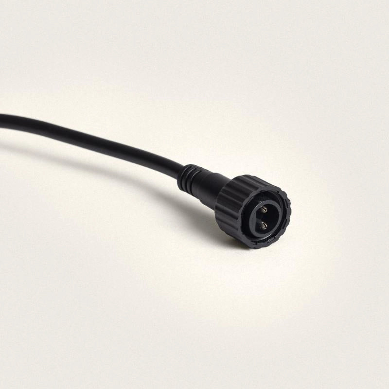 Buitenspot led 12V Zwart easy connector