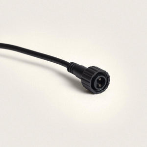 Buitenspot led 12V Zwart easy connector