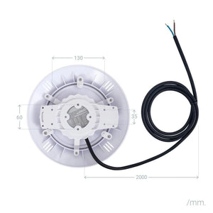 Zwembadlamp LED helder wit 6000K 20W IP68