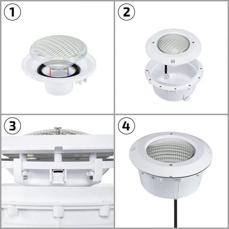 Zwembadverlichting led lamp par456 modern inbouw